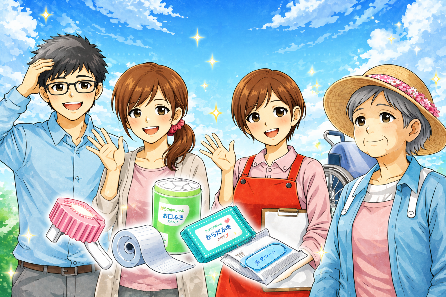 口腔ケアの重要性と必要性について・イメージ画像＝Chat GPTで加工しています。